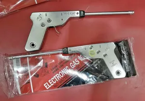 Gas Lighter With Electric Sparks - Silver