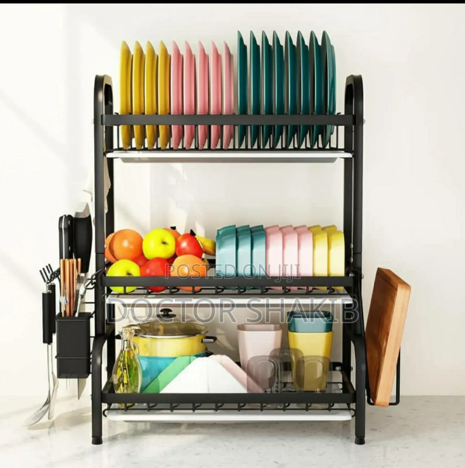 New Stainless Steel Dish Racks Drainboard Utensil Holders
