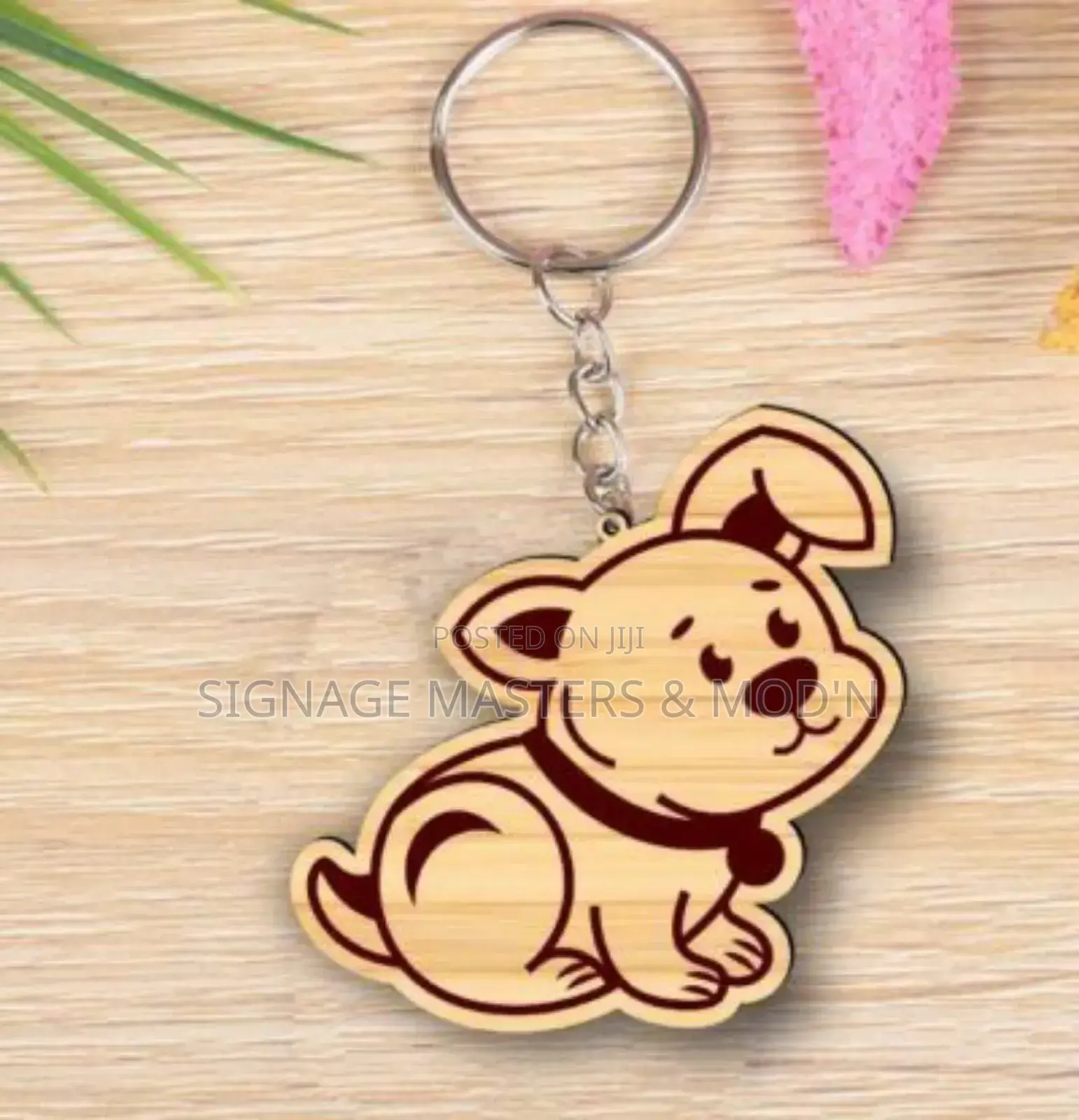 Wooden Disney Characters Keychains