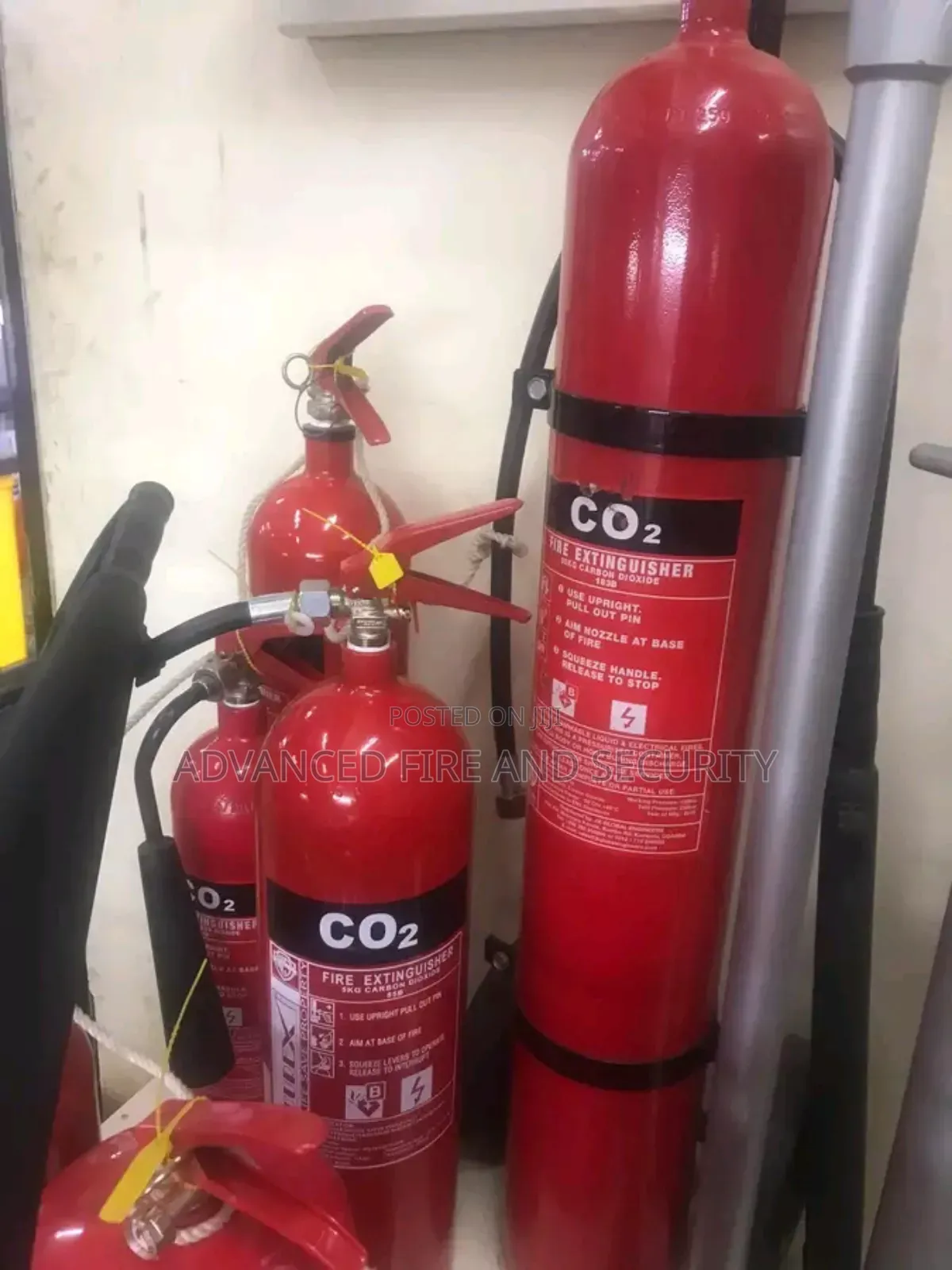 Fire Extinguishers of All Sizes Grab One Today 4 Ur Premises