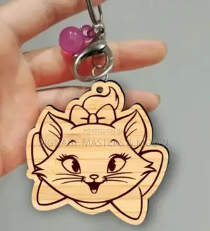Mickey Wooden Keychains