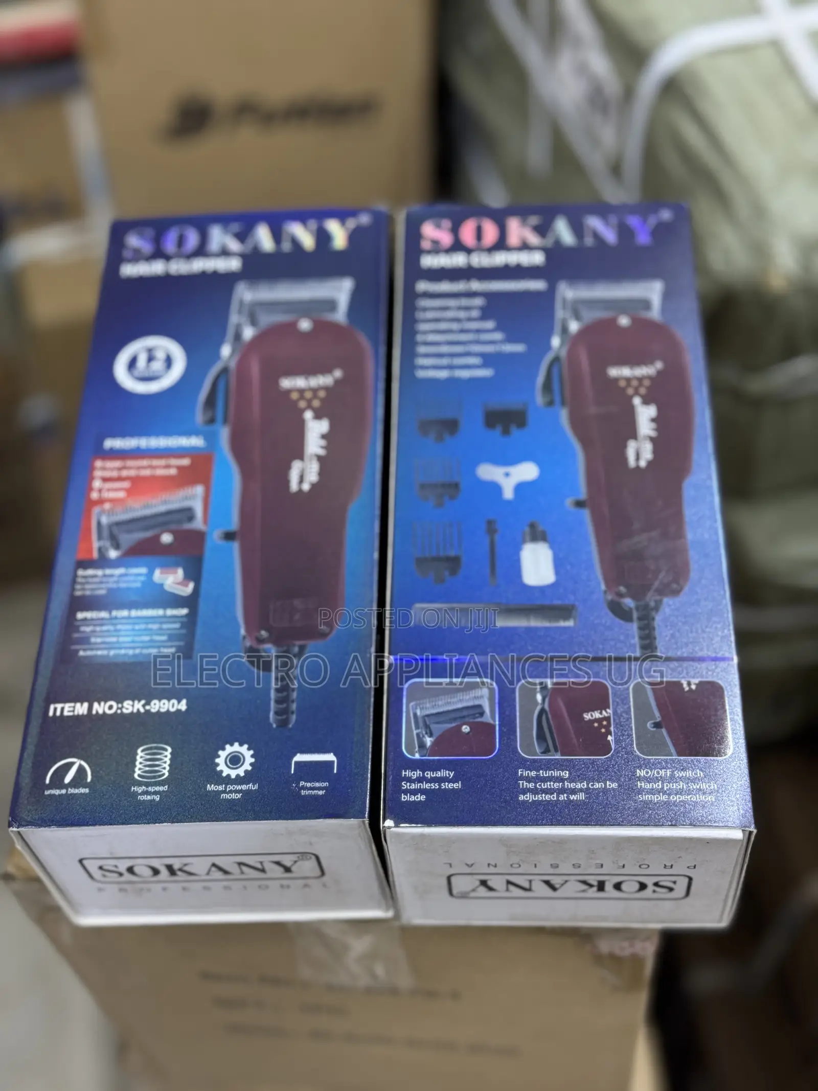 Sokany Hair Clipper, Model Sk-9904