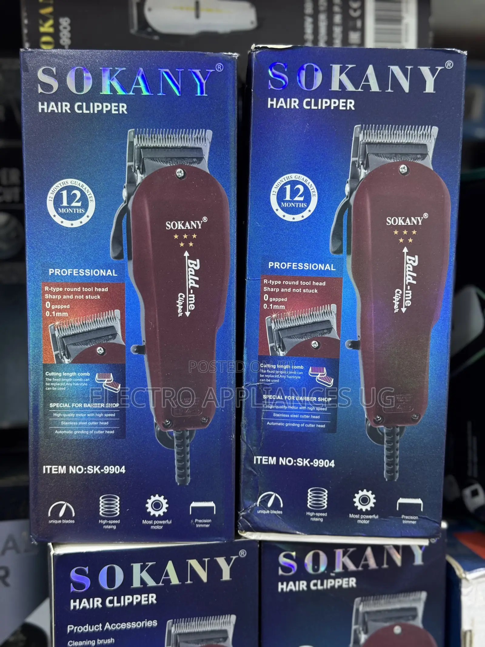 Sokany Hair Clipper, Model Sk-9904