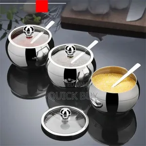 Luxurious 3pcs Spice Jars/ Cans