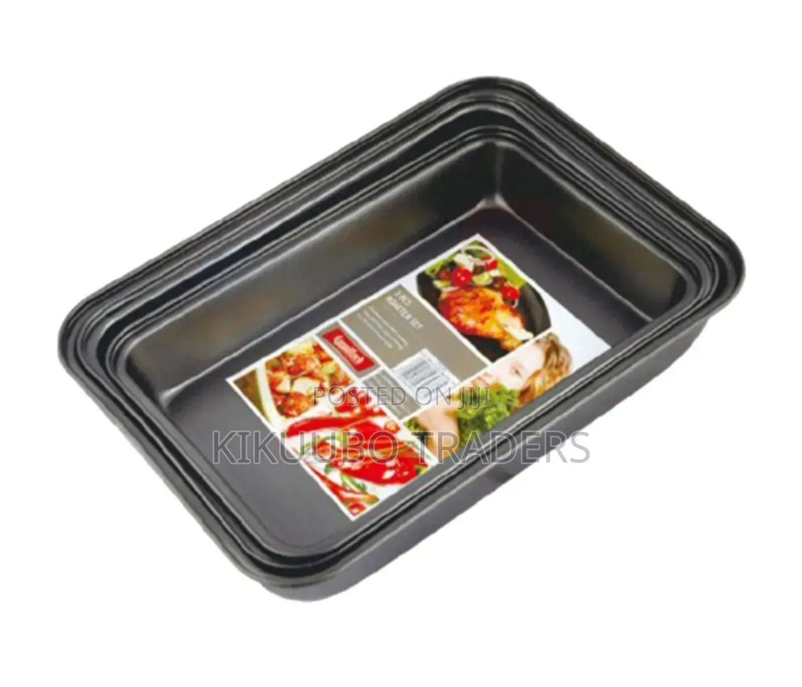 3pcs Nonstick Roaster/ Baking Set