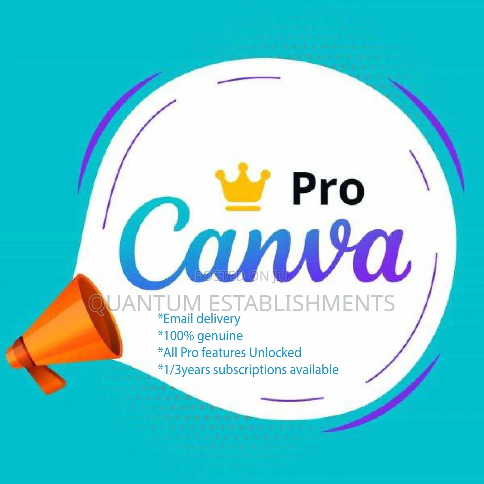 Canva Pro for (Win/Mac)