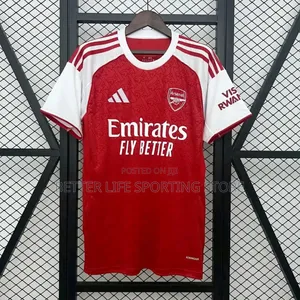 . Arsenal Jersey 25/26 Home Kit Players Version