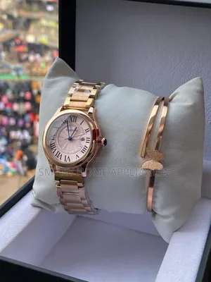 Women's Cartier Original Time Piece and Bracelet at Discount