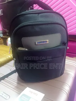 Original Cloth Bag Pack Kids Bag.( Black)