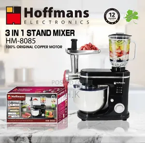 Hoffmans 3 in 1 Stand Mixer, Model Hm-8085.