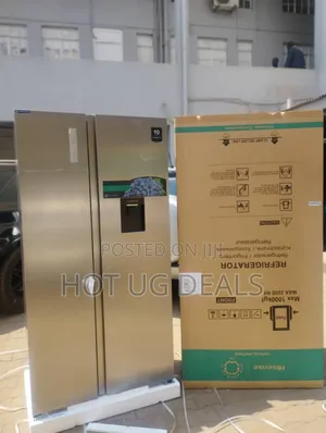 Hisense 750l Side By Side Fridge With Water Dispenser