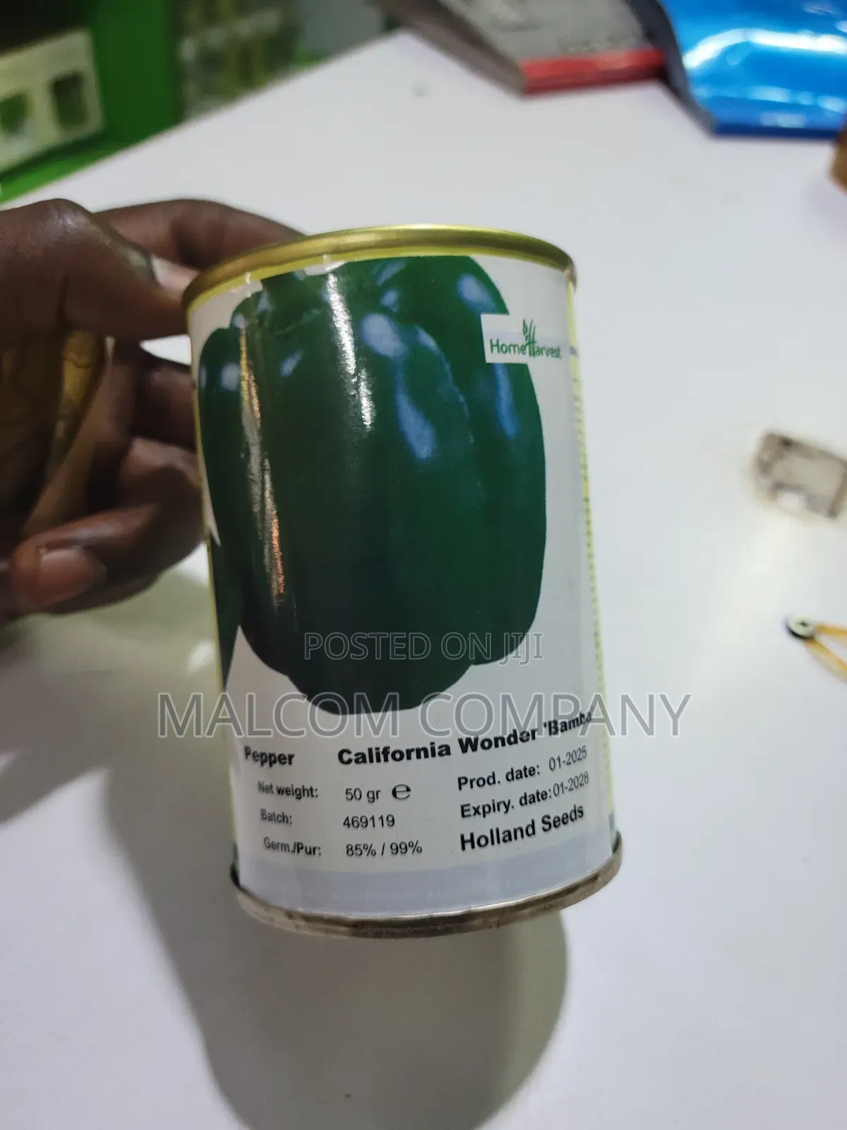Green Pepper Seeds 50g