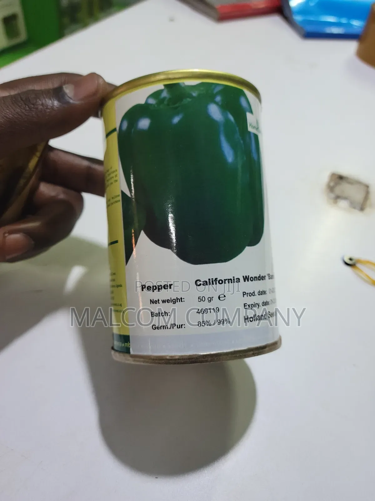 Green Pepper Seeds 50g
