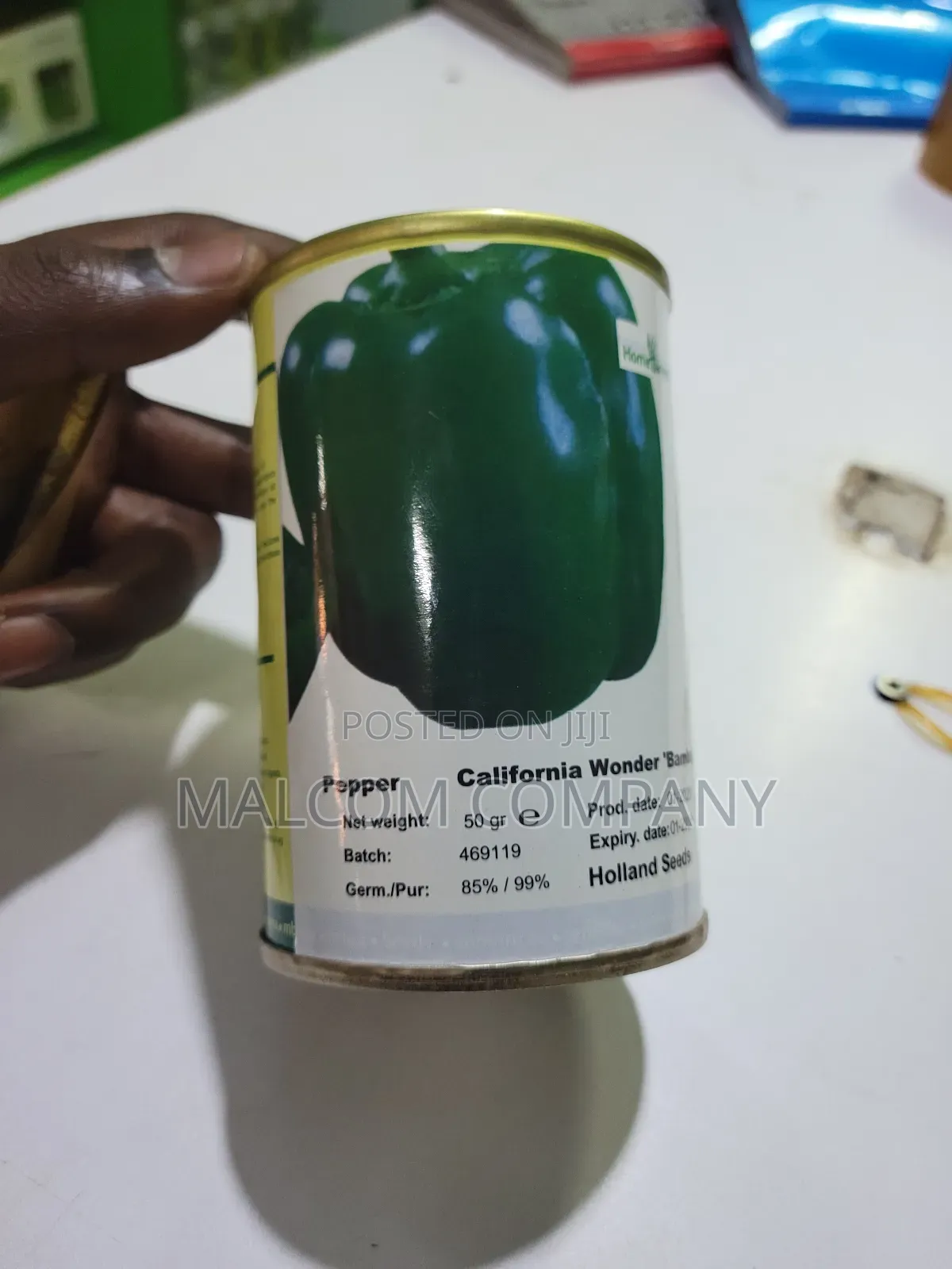 Green Pepper Seeds 50g