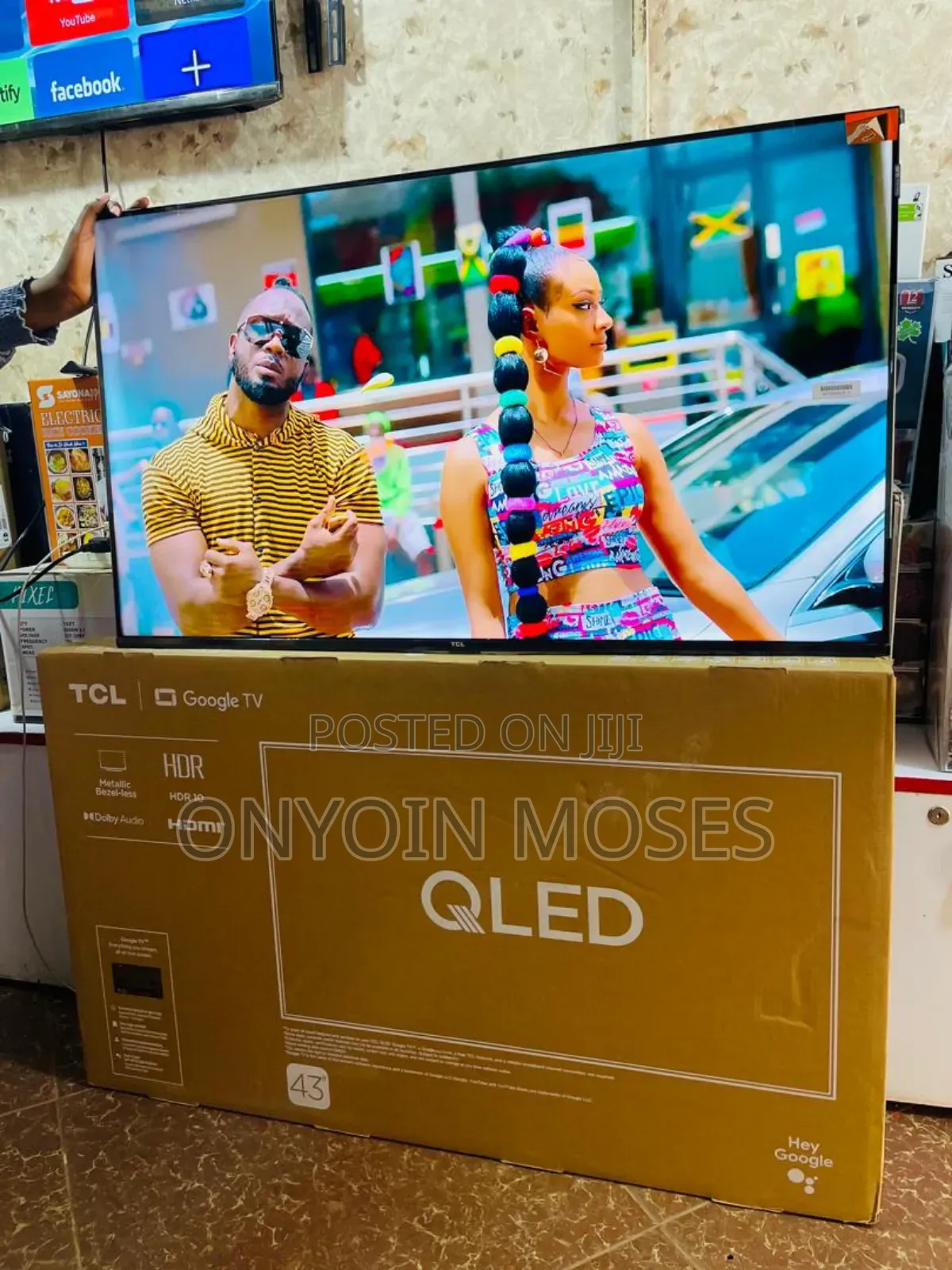 43 Inches TCL Qled Smart Tv
