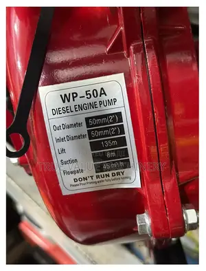 Wp-50a High Pressure Water Pump