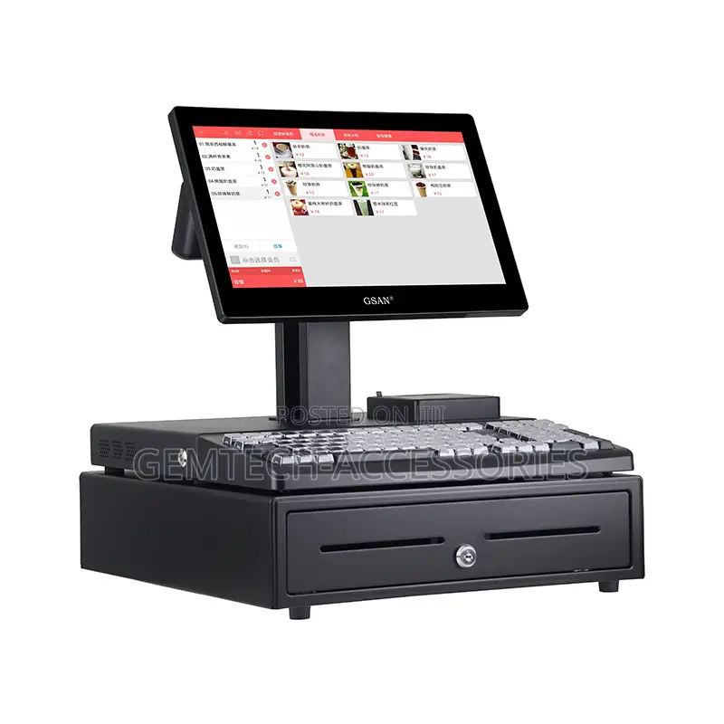 Pos System Gs- 3012 None Touch With Cash Drawer And Mini Printer