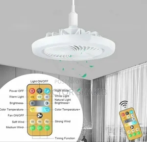 Brand New 3in1 Ceiling Fan With Lights Remote