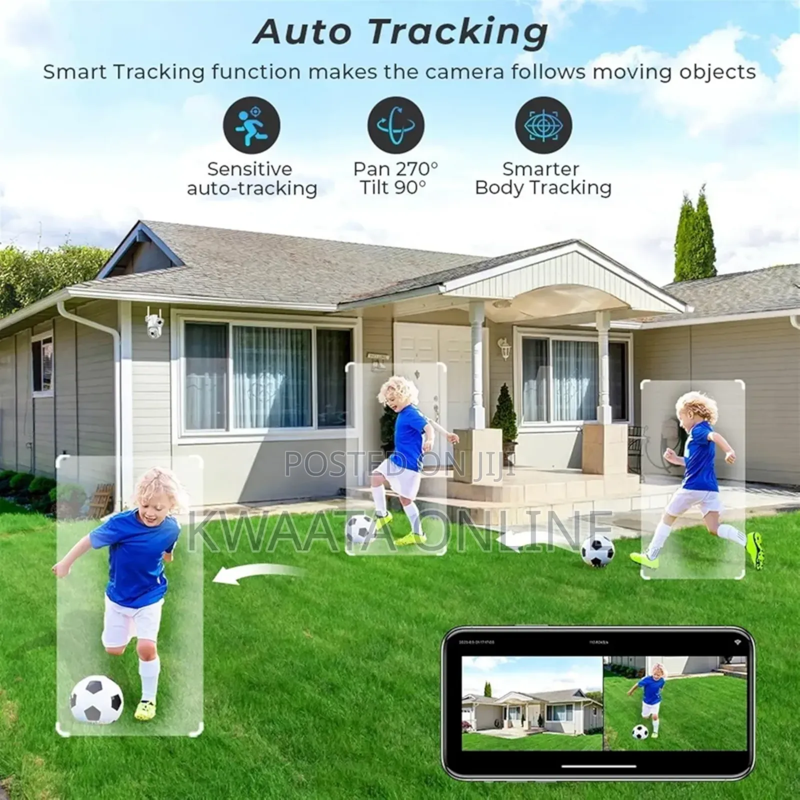 6mp Dual Lens PTZ Ip Wireless Wifi Smart Camera