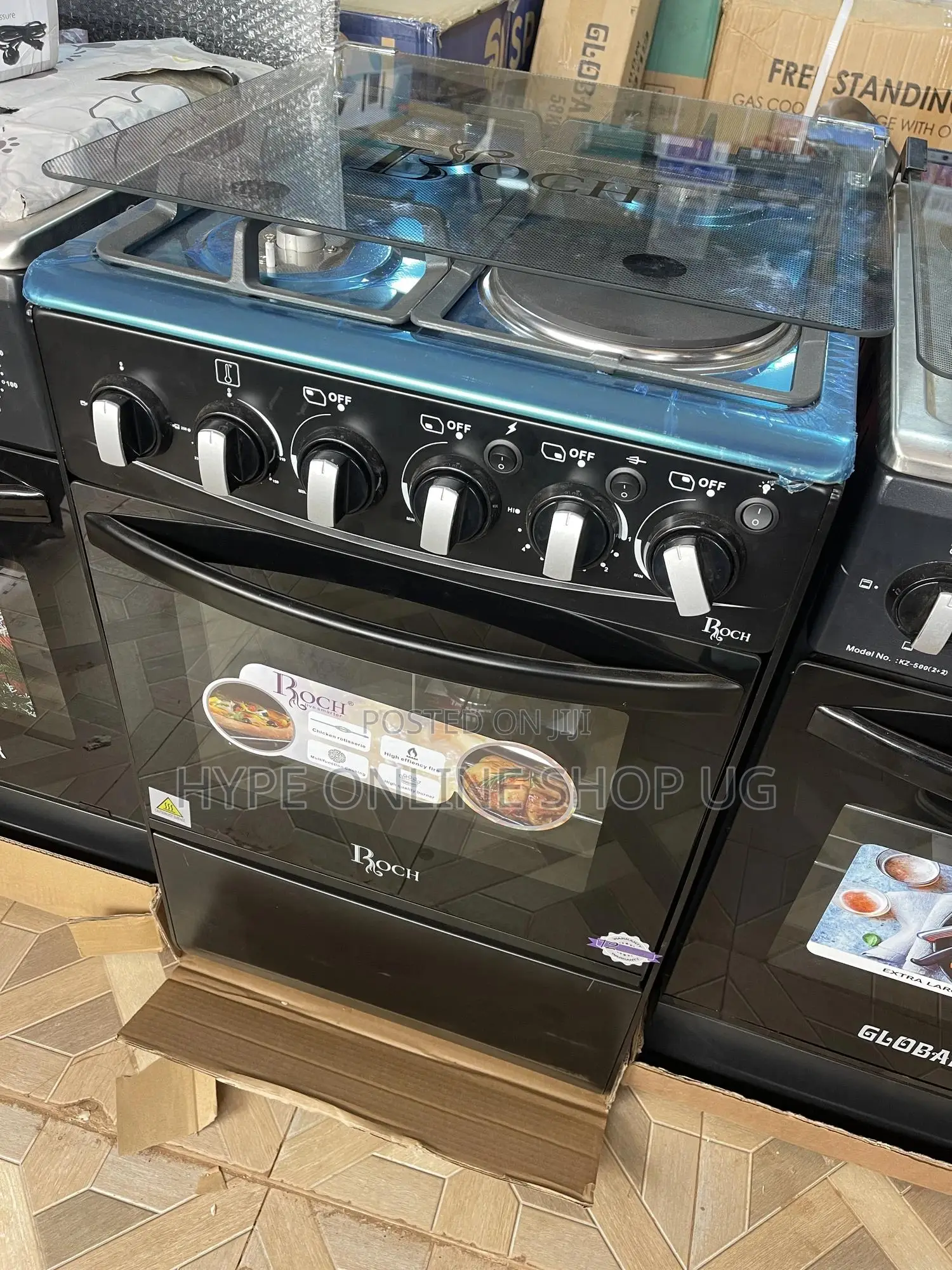 Roch Electric and Gas Standing Cooker