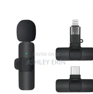 Wireless Microphone Compatible With Android and iPhone
