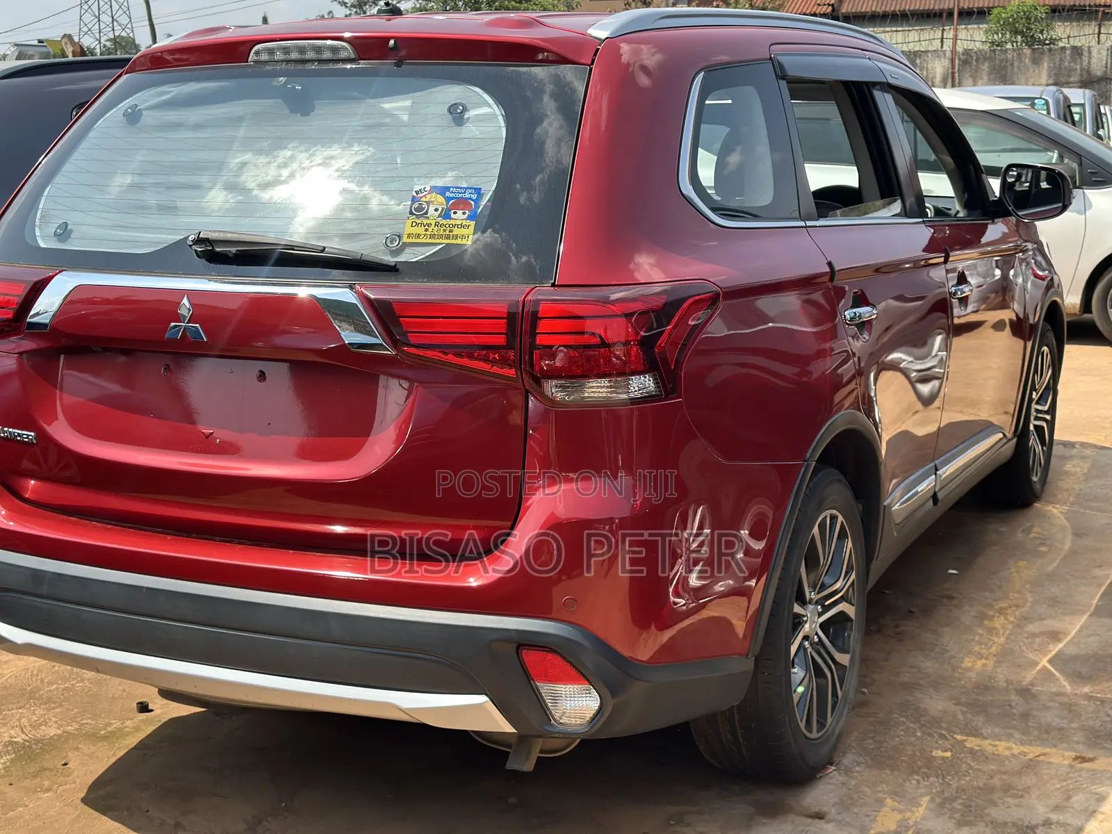 Mitsubishi Outlander 2016 Red