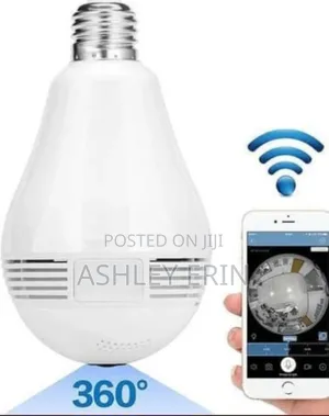 360 Degree Wireless Ip Camera Bulb Light Wifi Camera