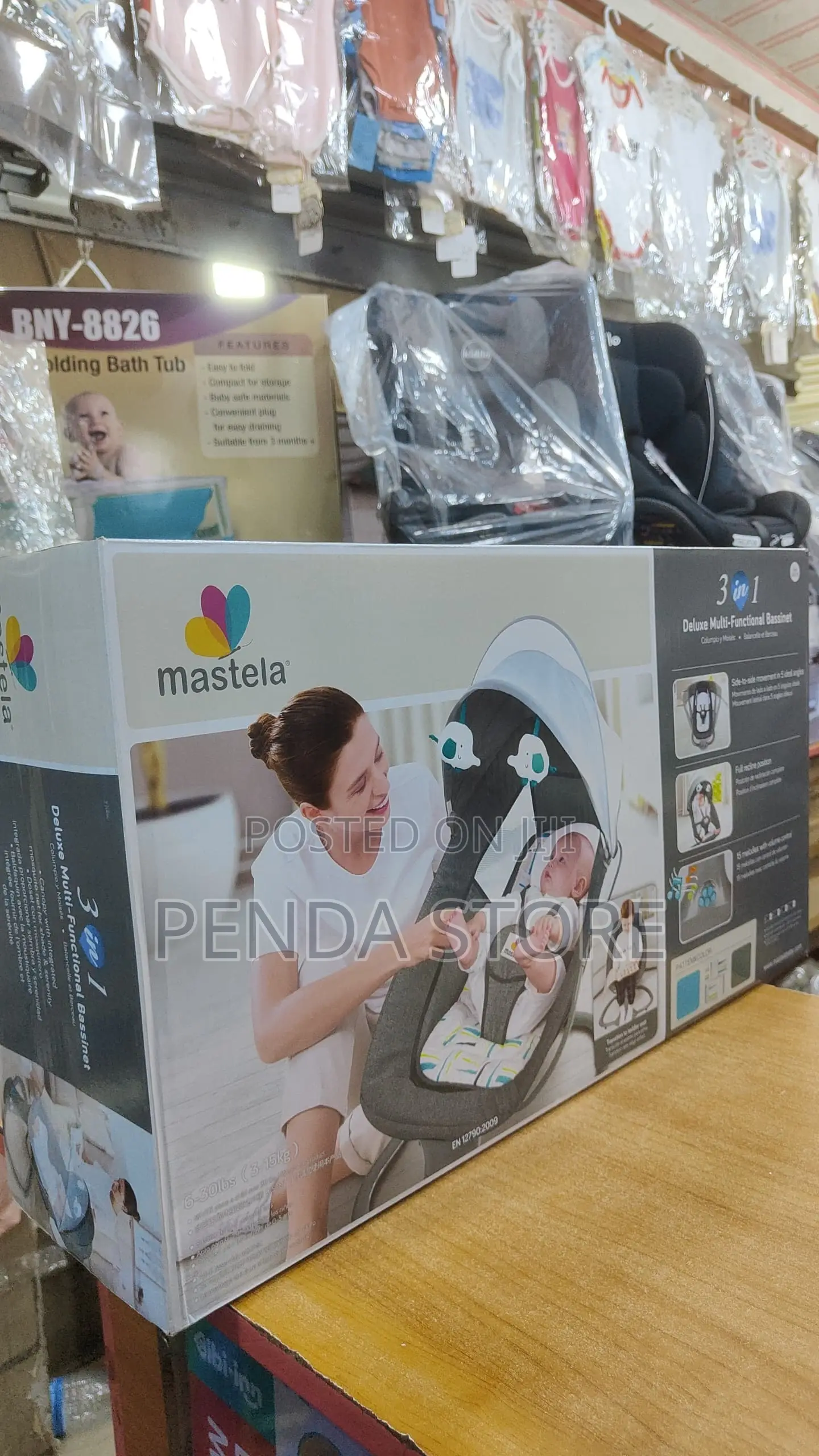 Portable Baby Swing With Remote Control – Secure Baby Swing