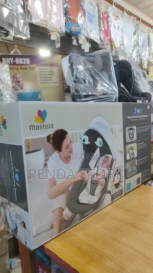 Portable Baby Swing With Remote Control – Secure Baby Swing