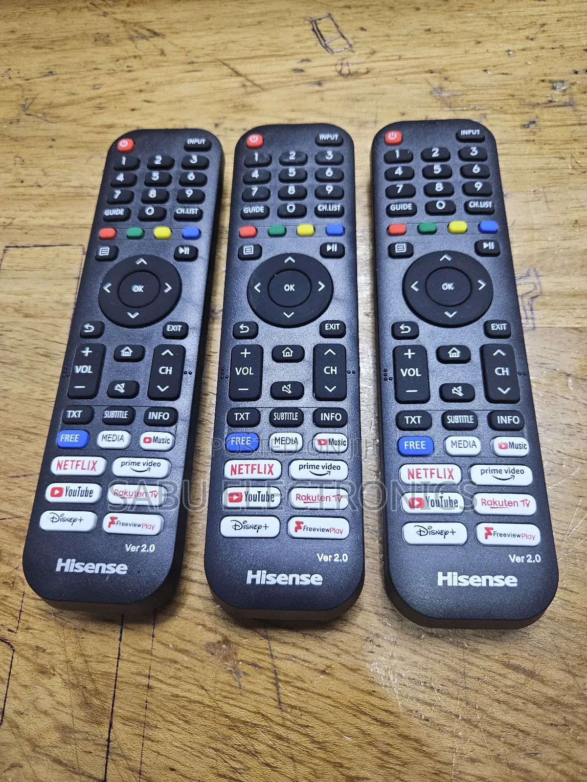 Universal Hisense Smart Tv Remote Control Ver 2.0