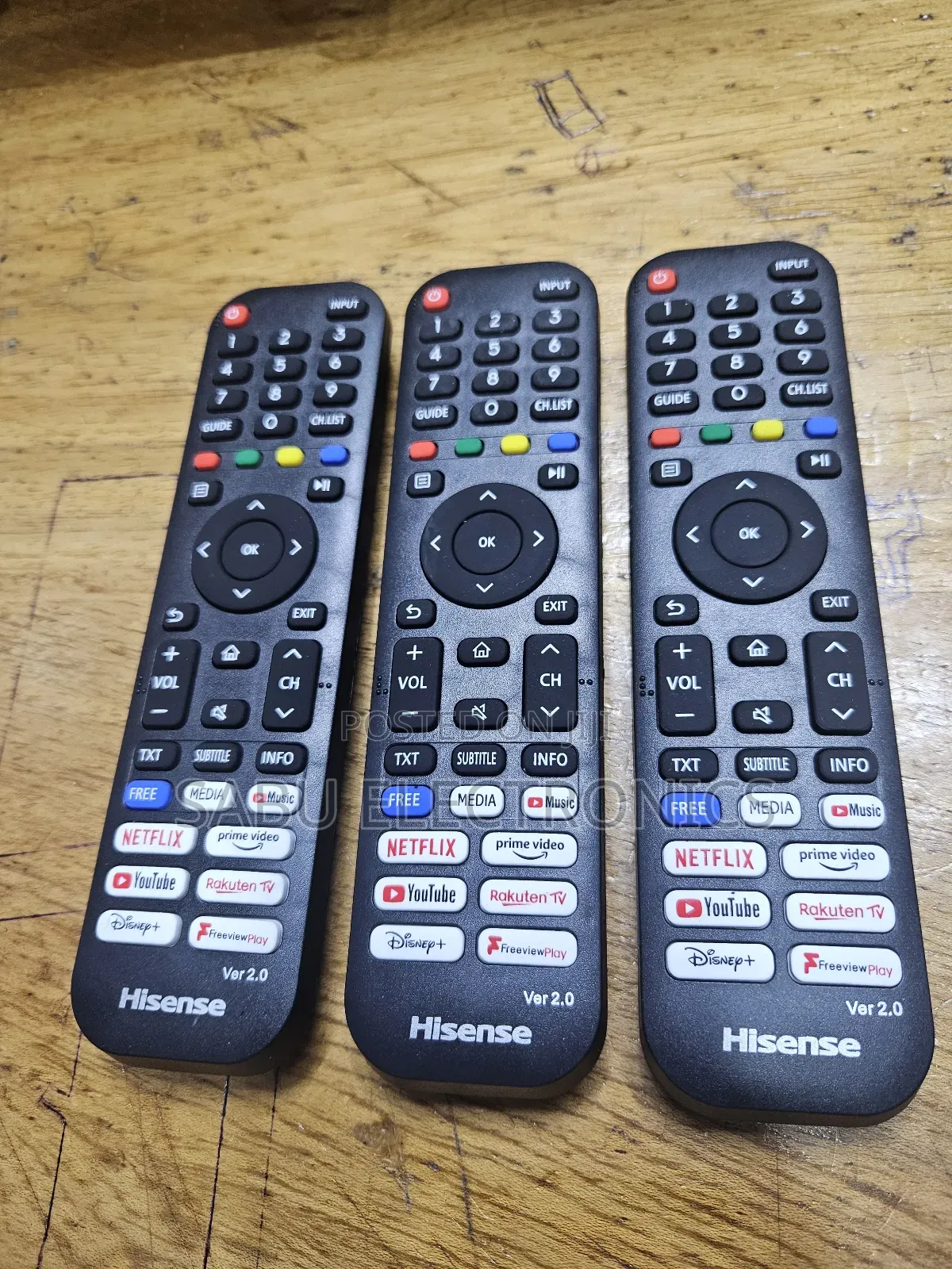 Universal Hisense Smart Tv Remote Control Ver 2.0