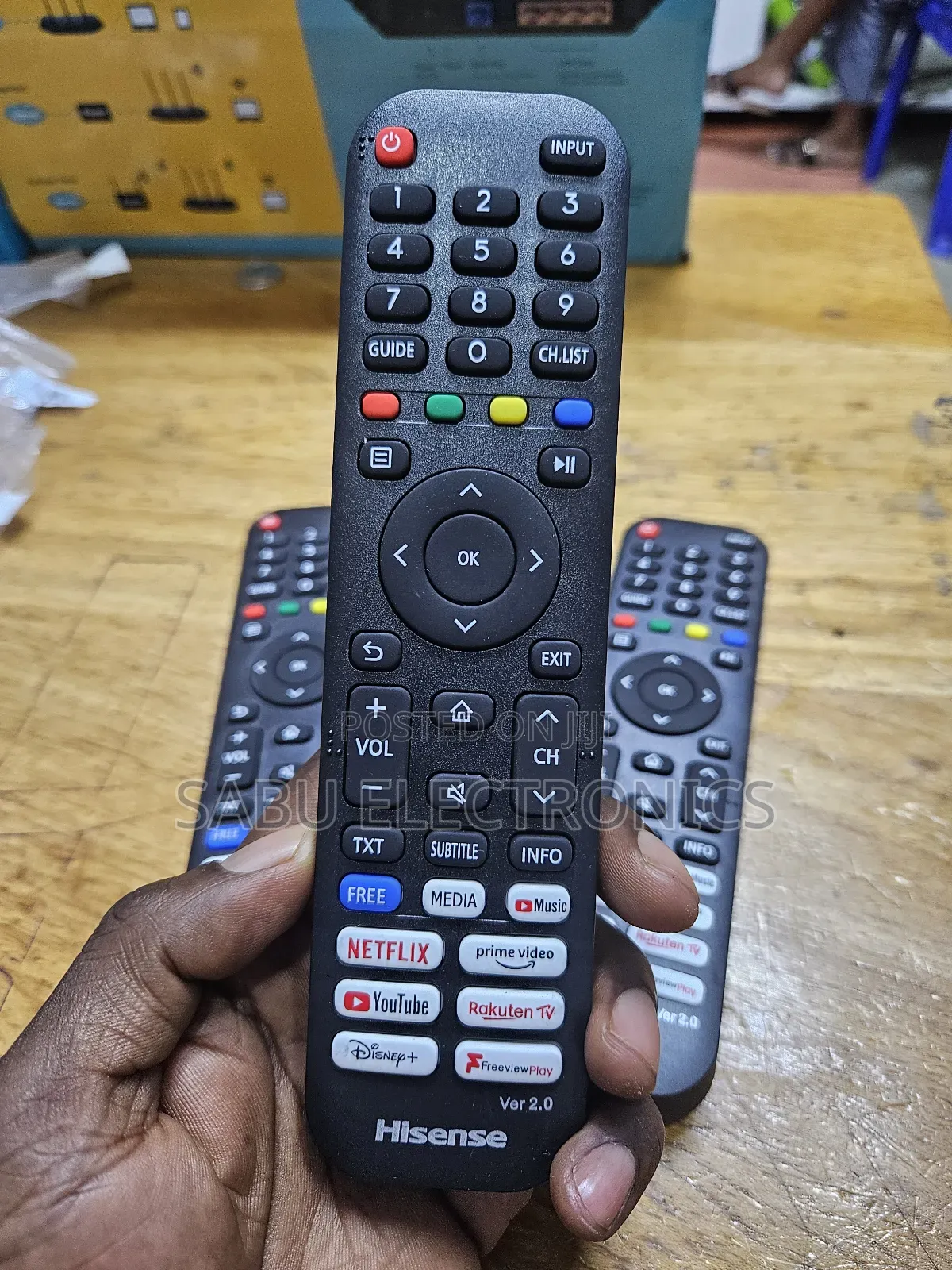 Universal Hisense Smart Tv Remote Control Ver 2.0