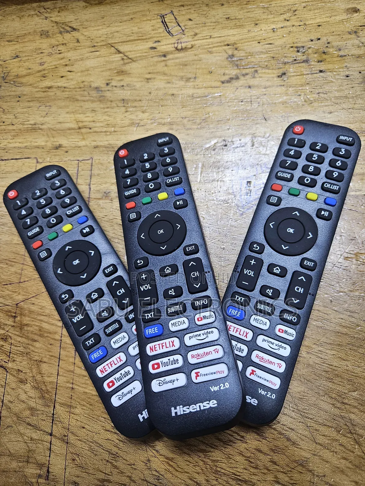 Universal Hisense Smart Tv Remote Control Ver 2.0