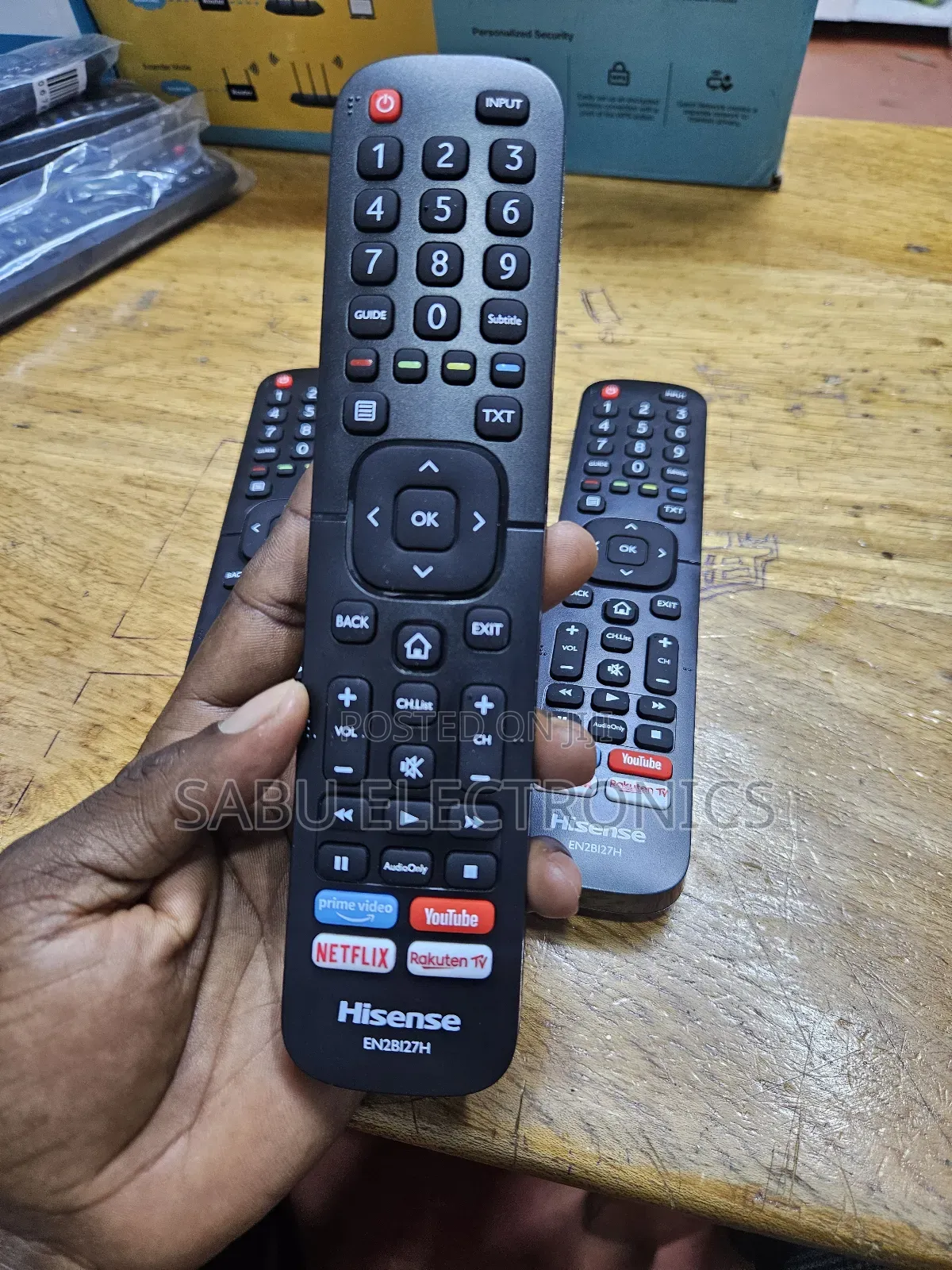 Smart Remote Control En2b27h for Hisense Tv – No Setup- Apps