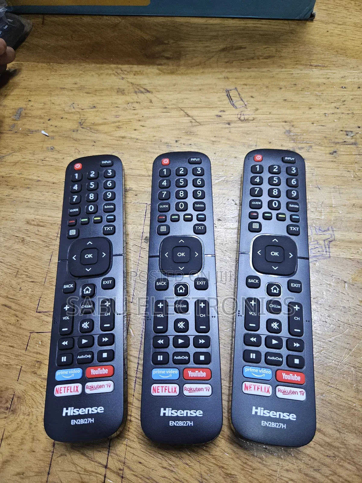 Smart Remote Control En2b27h for Hisense Tv – No Setup- Apps