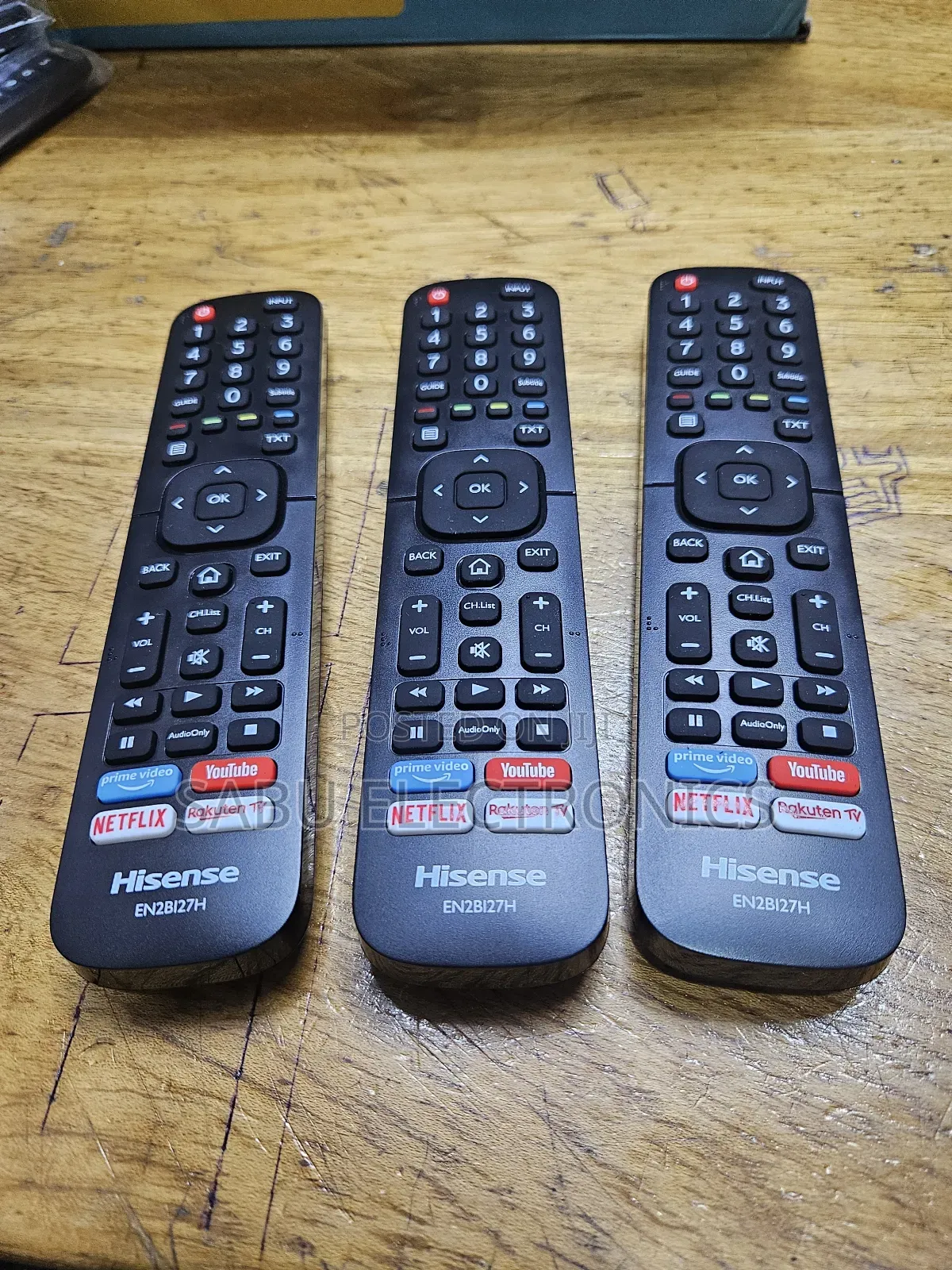 Smart Remote Control En2b27h for Hisense Tv – No Setup- Apps