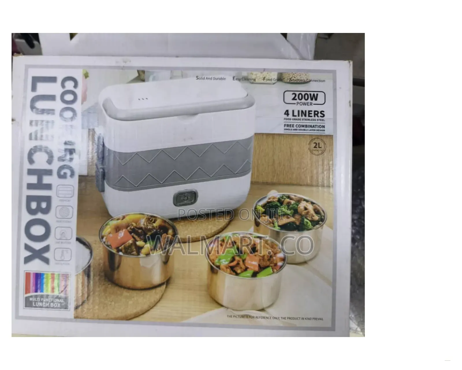Double Layer Electric Cooking Lunch Box