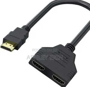 Black Hdmi Splitter Brand New