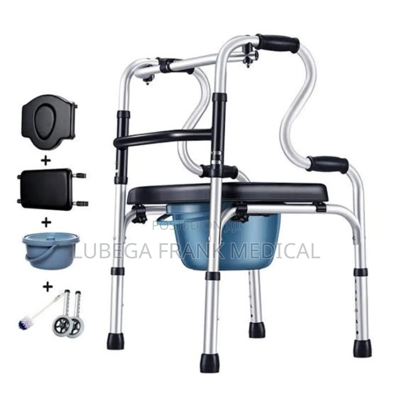 Walking Frame With Potty Adjustable and Strong 7 No