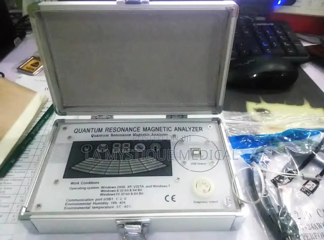 Quantum Resonance Magnetic Analyser