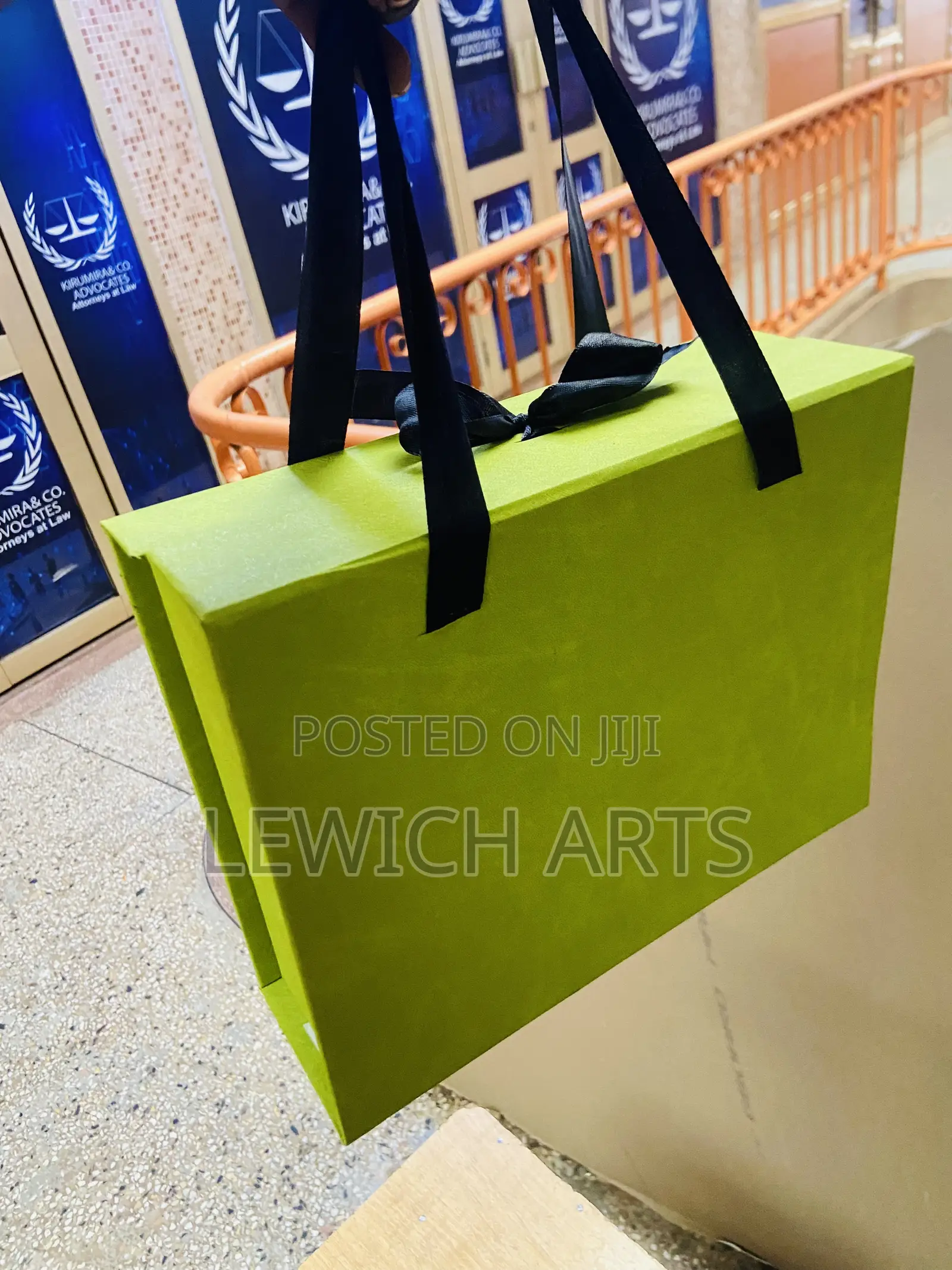 Gift Box With Handles