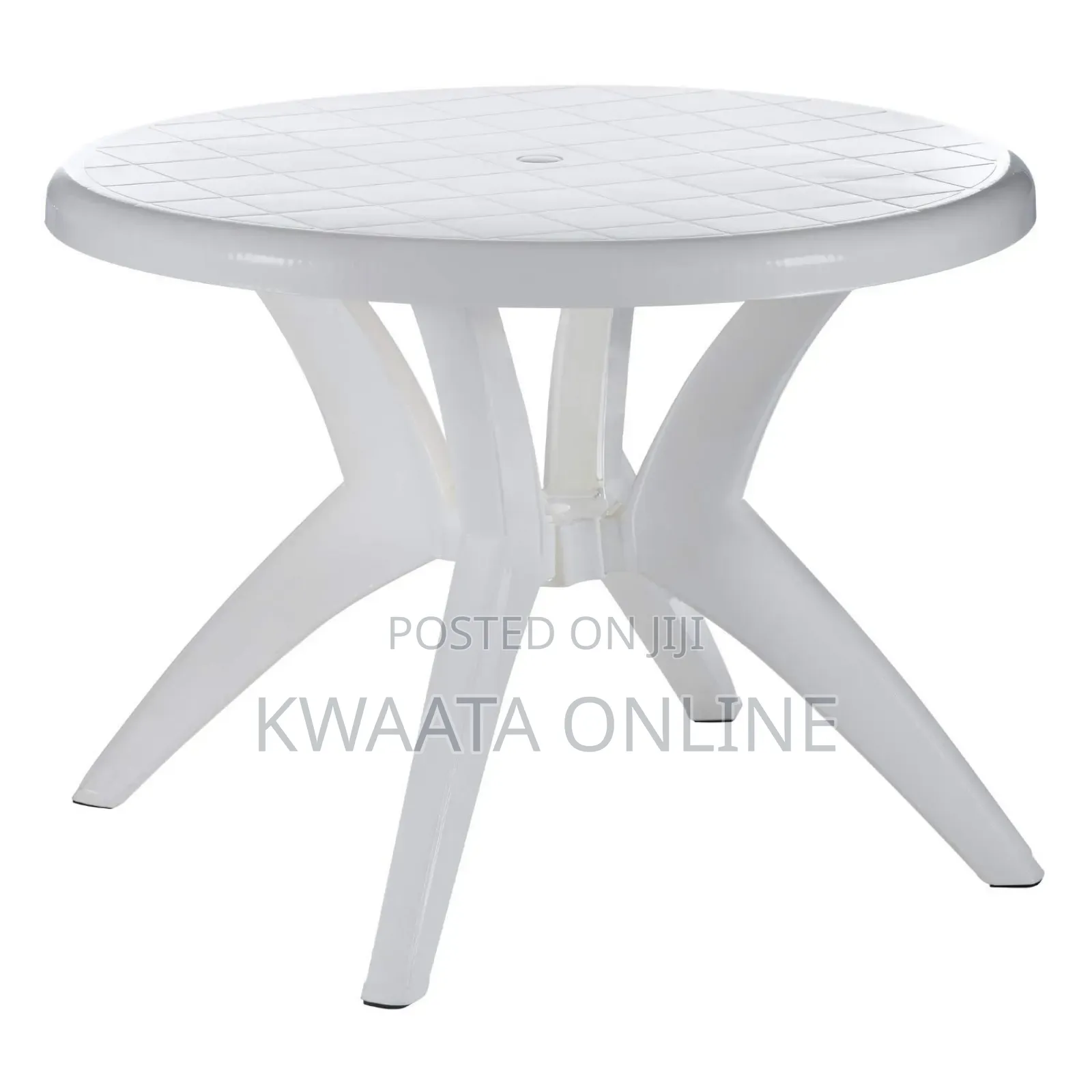 Round Plastic Table Center Coffee Table (Dia 92cm; H:70cm)