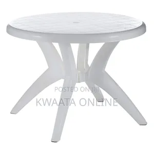 Round Plastic Table Center Coffee Table (Dia 92cm; H:70cm)