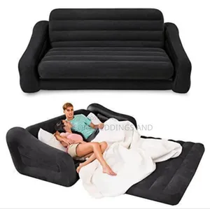 Intex Inflatable Sofa With Mattress Black