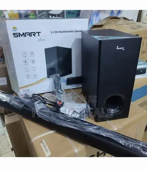 Smartplus 2.1 Wireless Bluetooth Soundbar Plus Woofer -black