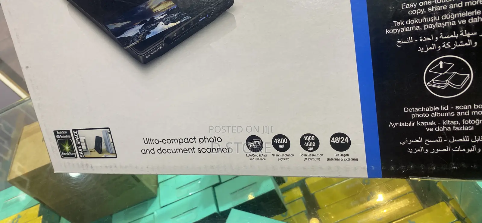 Epson Perfection V39 Ii Color Image Scanner