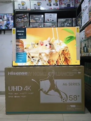 Hisense 58inches Uhd4k A6series Smart Vidaa Tv at Promo Offer