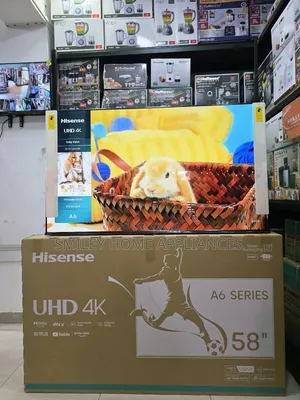 Hisense 58inches Uhd4k A6series Vidaa Tv With Dolby Atmos