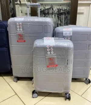 Waterproof Rubber Travel Suitcases (Medium Size)