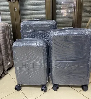 Waterproof Rubber Travel Suitcases (Medium Size)